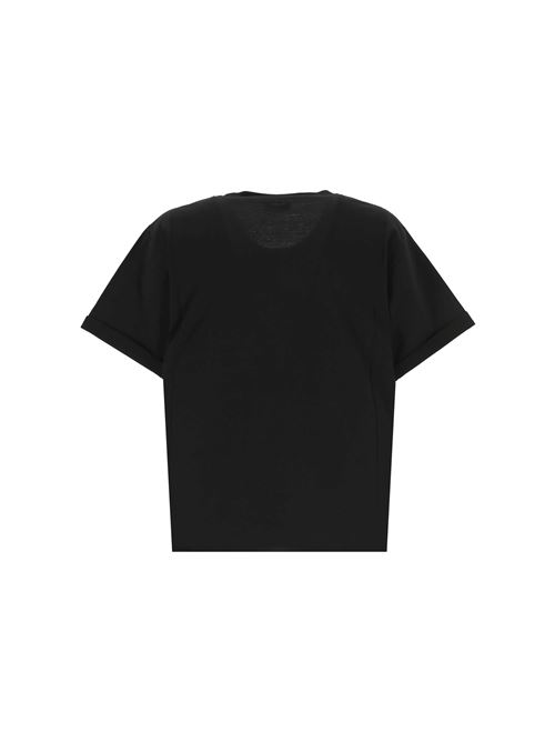 Boyfriend short-sleeved T-shirt in cotton jersey Saint Laurent | 460876YB2DQ1000